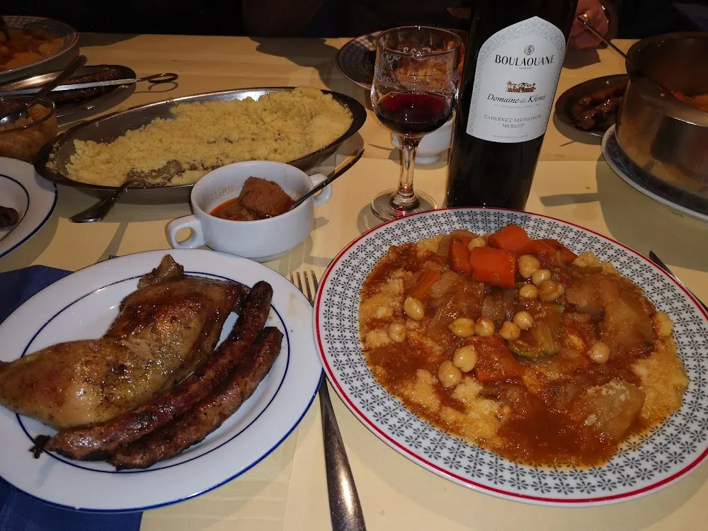 Couscous Merguez Boulettes Poulet